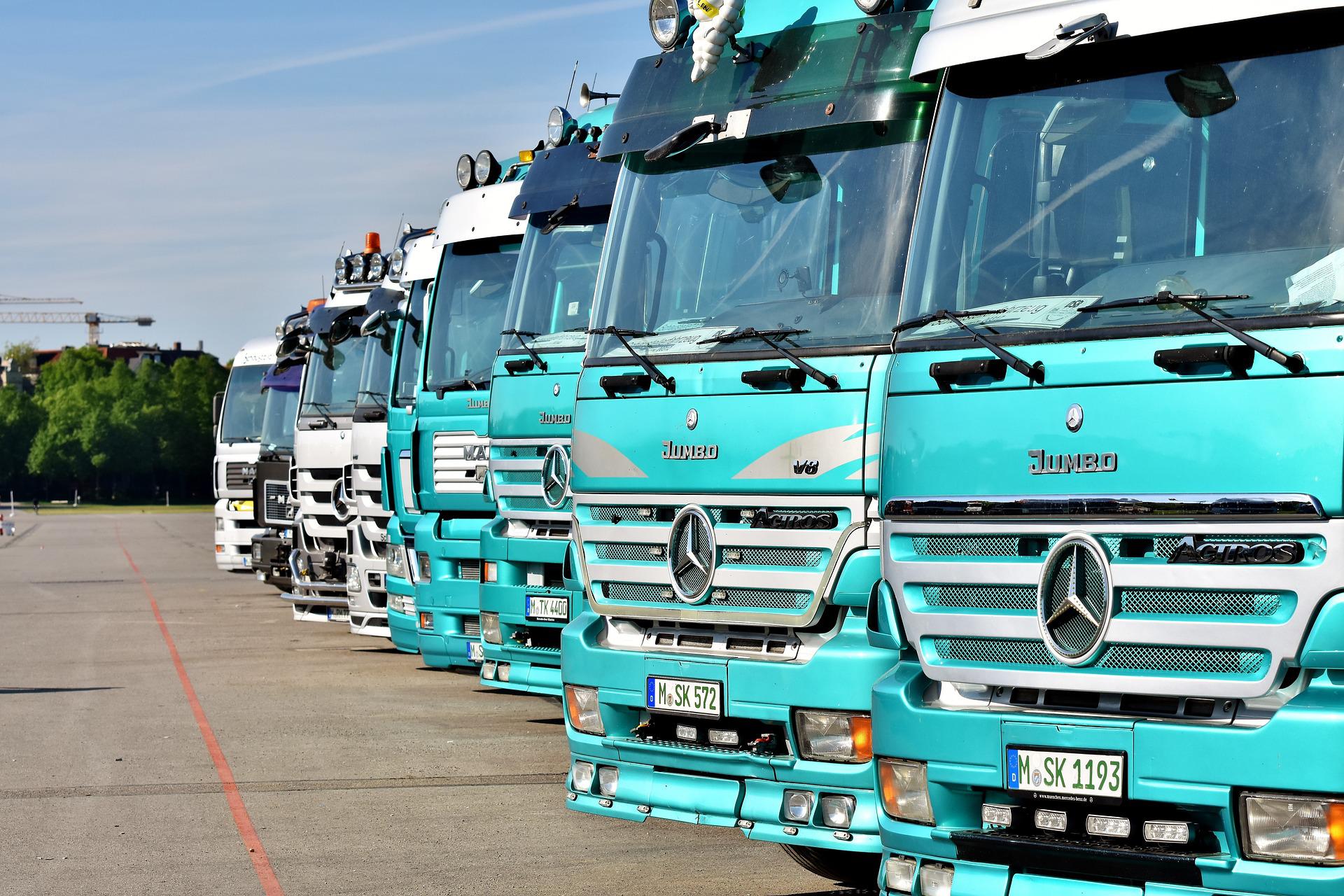 camiones que transportan coches