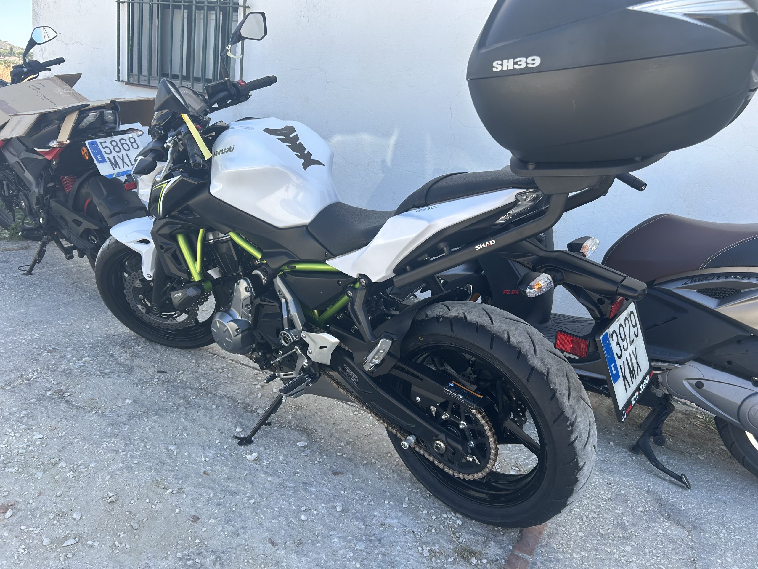 Moto Kawasaki Z650