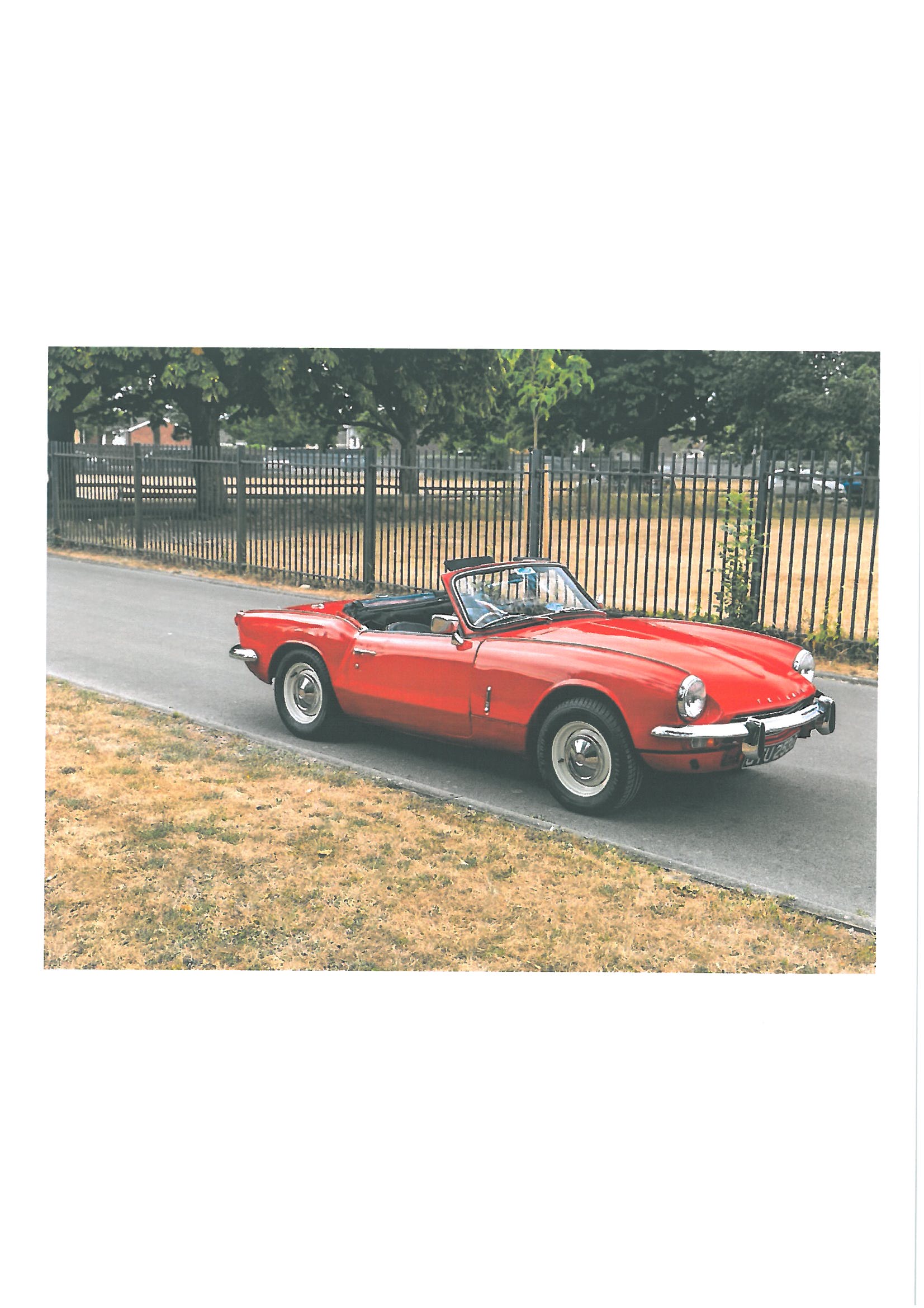 Triumph Spitfire Mk3 (Cabriolet)